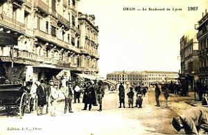 1800- Oran - Boulevard du Lycee -1907